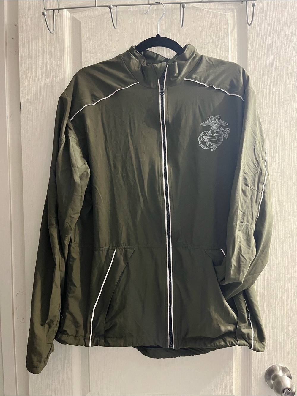 Insport US Marine Corps Olive Green Medium Long zip up M48000 Semper Fidelis